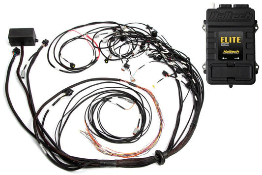Haltech - Haltech Elite 2500 Terminated Harness ECU Kit w/ OE Injector Connectors - Demon Performance