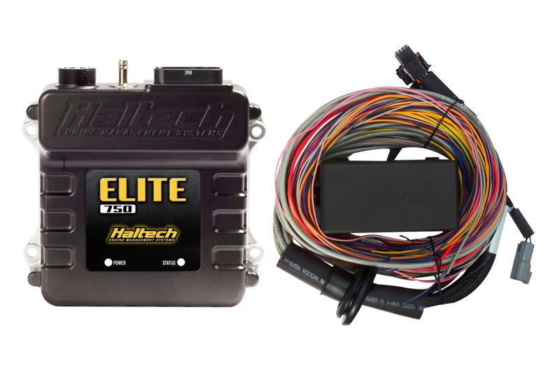 Haltech - Haltech Elite 750 Premium Universal Wire - In Harness ECU Kit - Demon Performance