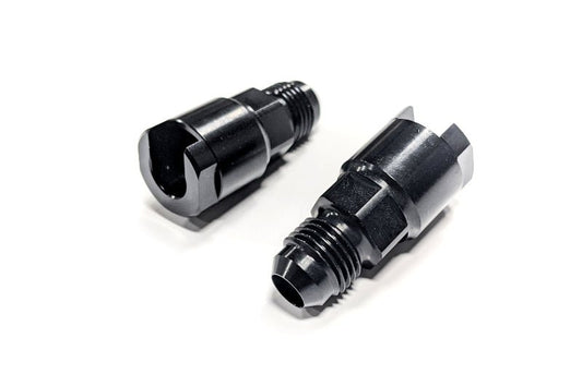 Haltech - Haltech Flex Fuel Fittings 3/8 (GM Spring Lock) to - 6AN Male (Incl Two Fittings) - Demon Performance