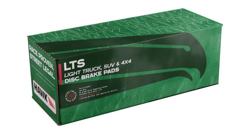 Hawk Performance - Hawk 11 - 12 Dodge Durango / 11 - 12 Jeep Grand Cherokee LTS Rear Street Brake Pads - Demon Performance