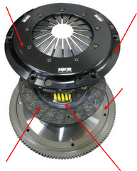 HKS - HKS 2022+ Toyota GR86 / 2022+ Subaru BRZ LA Clutch Kit - Demon Performance