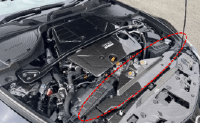 HKS - HKS 2023 Nissan Z Dry Carbon Radiator Cover - Demon Performance