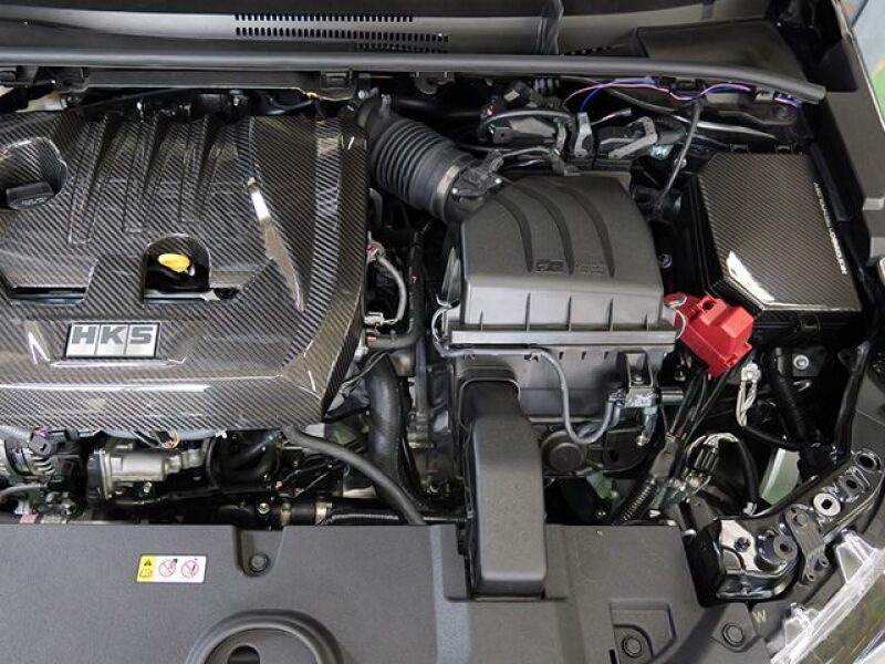 HKS - HKS 2023 Toyota GR Corolla Dry Carbon Fuse Box Cover - Demon Performance