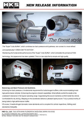 HKS - HKS 99-02 Nissan Skyline GT-R GF-BNR34 RB26DETT URBAN MATTE Edition Super Turbo Muffler - Demon Performance