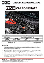 HKS - HKS Honda Civic Type R (FL5) Carbon Brace - Full Set - Demon Performance