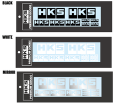 HKS - HKS LOGO Sticker a la carte BLACK - Demon Performance