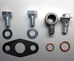HKS - HKS Oil Parts Kit for GTIII - 5R/4R Oil Piping (Required to Replace T51R/TO4Z to GTIII - 5R/GTIII - 4R) - Demon Performance