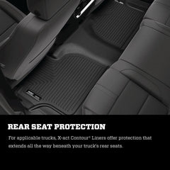 Husky Liners - Husky Liners 17 - 24 Nissan Titan Crew Cab/16 - 24 Titan XD Crew Cab X - Act Front Floor Liner Set Black - Demon Performance