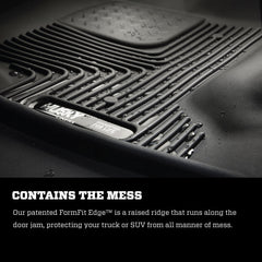 Husky Liners - Husky Liners 17 - 24 Nissan Titan Crew Cab/16 - 24 Titan XD Crew Cab X - Act Front Floor Liner Set Black - Demon Performance