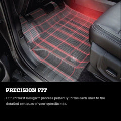 Husky Liners - Husky Liners 19 Dodge Ram 1500 Crew Cab Weatherbeater Black Front & 2nd Seat Floor Liners - Demon Performance