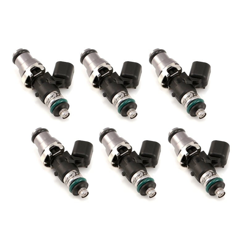 Injector Dynamics - Injector Dynamics 1340cc Injectors - 48mm Length - 14mm Grey Top - 14mm Lower O - Ring (Set of 6) - Demon Performance
