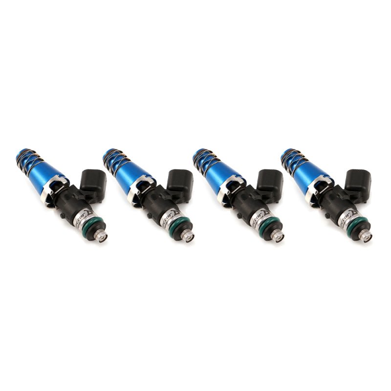 Injector Dynamics - Injector Dynamics 1340cc Injectors - 60mm Length - 11mm Blue Top - 14mm Lower O - Ring (Set of 4) - Demon Performance