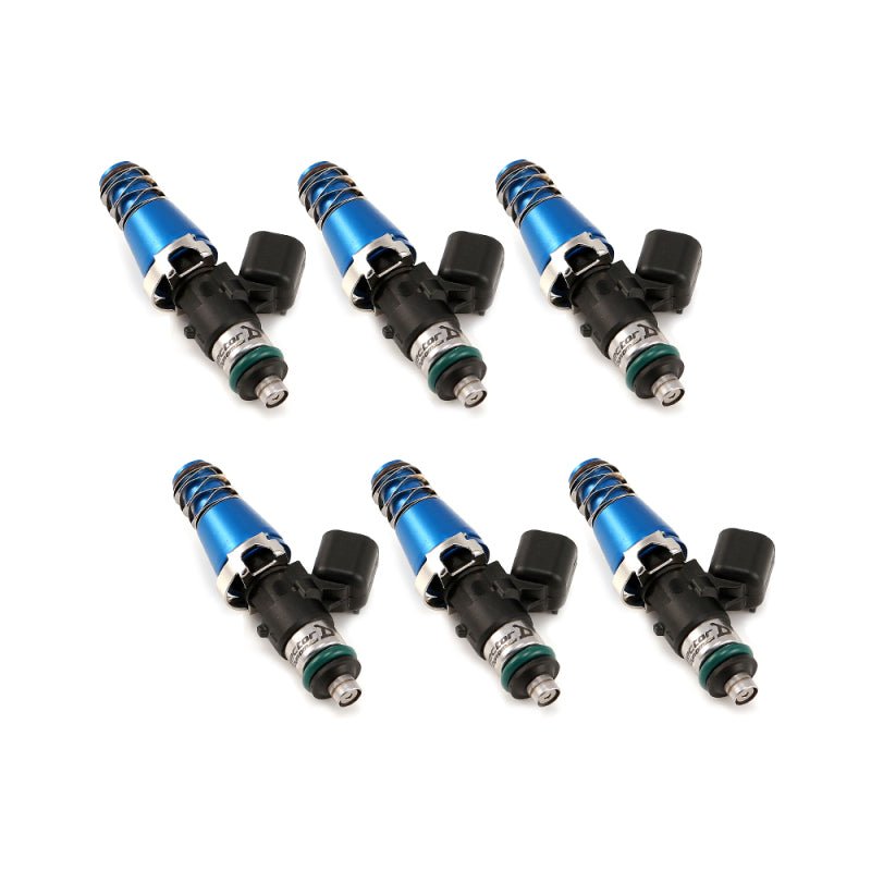 Injector Dynamics - Injector Dynamics 1750-XDS - 60mm Length - 11mm Blue Top - 14mm Lower O-Ring (Set of 6) - Demon Performance