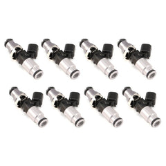 Injector Dynamics - Injector Dynamics 1750-XDS - 60mm Length - 14mm Grey Top - Silver Bottom Adapt (Set of 8) - Demon Performance