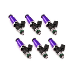 Injector Dynamics - Injector Dynamics 1750-XDS - 60mm Length - 14mm Purple Top - 14mm Lower O-Ring (Set of 6) - Demon Performance