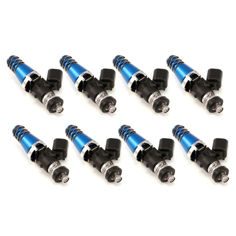Injector Dynamics - Injector Dynamics ID1050X Injectors 11mm (Blue) Adaptor Tops Denso Lower Cushions (Set of 8) - Demon Performance