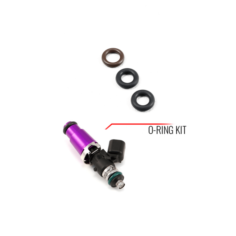 Injector Dynamics - Injector Dynamics O-Ring/Seal Service Kit for Injector w/ 14mm Top Adapter and 14mm Bottom - Demon Performance