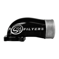 S&B - Intake Elbow 90 Degree With Cold Side Intercooler Piping and Boots For 03 - 04 Ford Powerstroke 6.0L S&B - Demon Performance