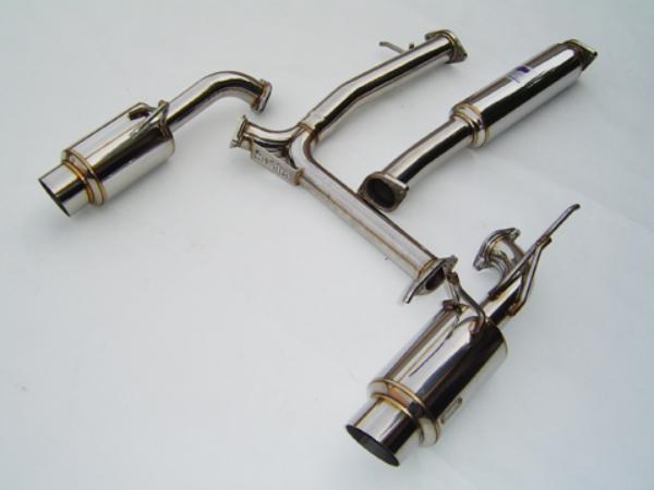 Invidia - Invidia 02 - 06 Nissan 350z 60mm REGULAR N1 Y - Pipe Back Exhaust System - Demon Performance