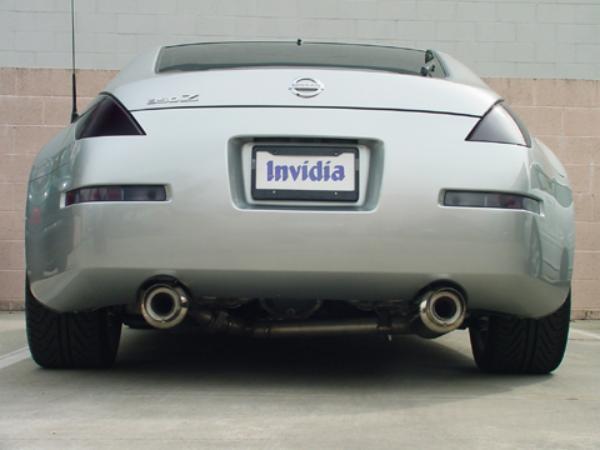 Invidia - Invidia 02 - 06 Nissan 350z 60mm REGULAR N1 Y - Pipe Back Exhaust System - Demon Performance