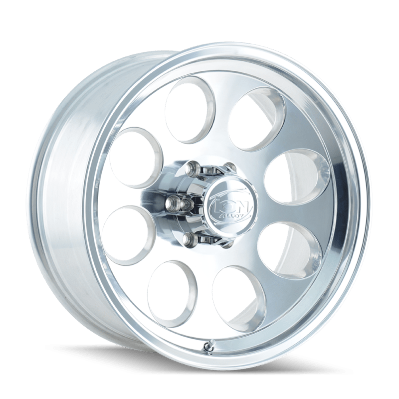 ION Wheels - ION Type 171 17x9 / 6x139.7 BP / 0mm Offset / 106mm Hub Polished Wheel - Demon Performance
