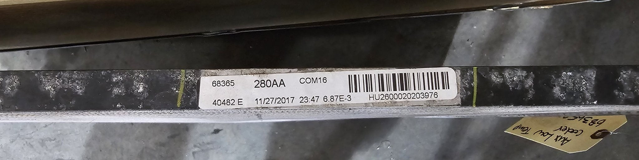 Demon Performance - Jeep Trackhawk Durango Hellcat Auxiliary Low Temperature Cooler 68365280AB - Demon Performance