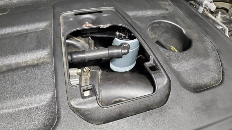 J&L - J&L 16 - 23 Dodge Durango / Jeep Grand Cherokee 3.6L Oil Separator 3.0 Passenger Side - Clear Anod - Demon Performance