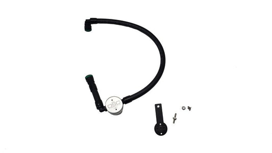 J&L - J&L 16 - 23 Dodge Durango / Jeep Grand Cherokee 3.6L Oil Separator 3.0 Passenger Side - Clear Anod - Demon Performance