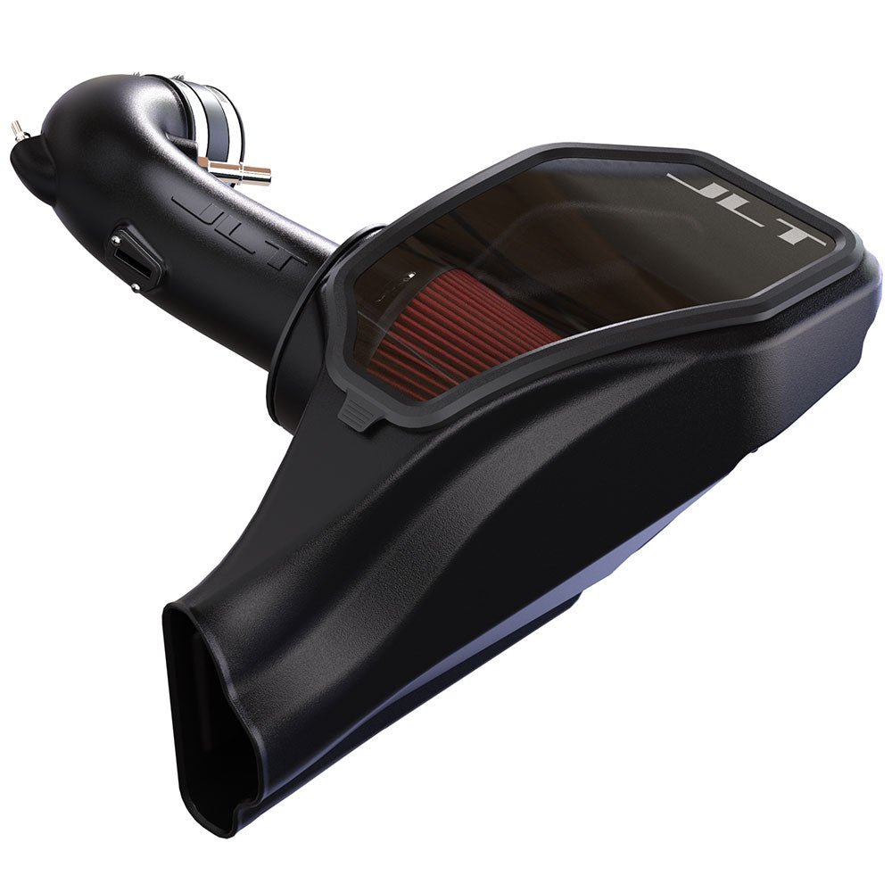 S&B - JLT Cold Air Intake with Snap - In Lid For 18 - 22 Ford Mustang GT 5.0L Cotton Cleanable Red - Demon Performance