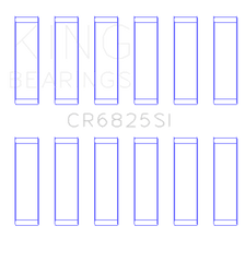 King Engine Bearings - King Engine Bearings Chrysler 226 (3.7L) (Size +0.50mm) Connecting Rod Bearing Set - Demon Performance