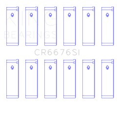 King Engine Bearings - King Engine Bearings Nissan Rb30/Vg30 (Size +0.50mm) Connecting Rod Bearing Set - Demon Performance