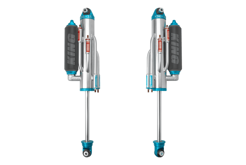 King Shocks - King Shocks 2021+ RAM 1500 TRX Rear 3.5 Dia Full Adjustable 4 Tube Bypass w/ Finned Res Shock (Pair) - Demon Performance