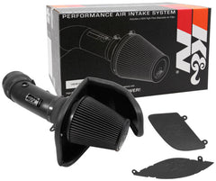 K&N Engineering - K&N 17 - 23 Dodge Charger/Challenger Hellcat SC 6.2L V8 DRYFLOW Performance Air Intake System - Demon Performance