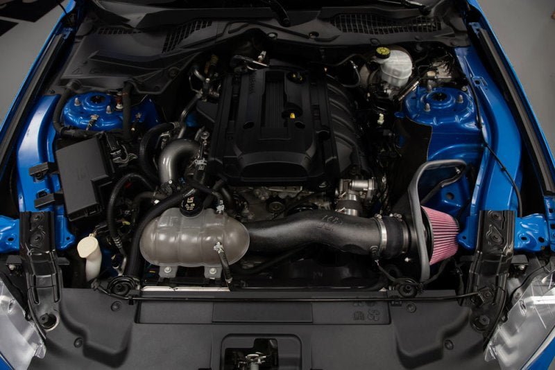K&N Engineering - K&N 2018 Ford Mustang L4 - 2.3L F/I Aircharger Performance Intake - Demon Performance