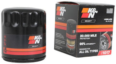 K&N Engineering - K&N 21 - 25 Chevrolet Trailblazer 1.2L L3 / 17 - 24 Alfa Romeo Giulia 2.0L L4 Spin - On Oil Filter - Demon Performance
