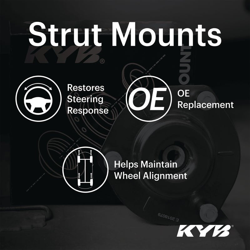 KYB - KYB 15 - 22 Ford Mustang / 15 - 23 Ford Edge Rear Strut Mount - Demon Performance