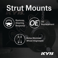KYB - KYB 16 - 23 Nissan Titan XD Strut Mount Kit - Front - Demon Performance