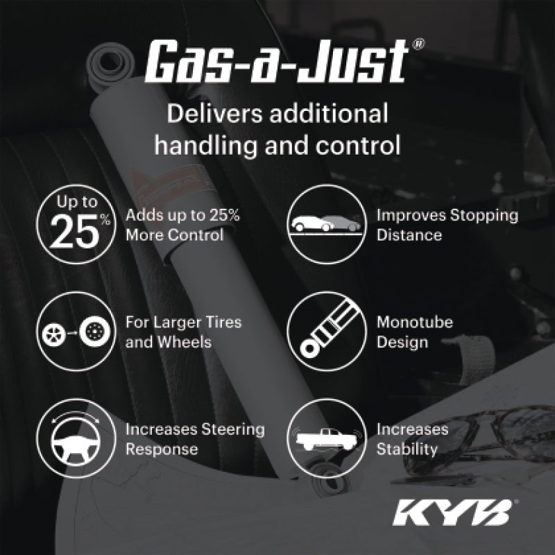 KYB - KYB 2019+ RAM 1500 4WD/RWD (w/o Air & Off Road Susp.) (Exc. Rebel & TRX) Gas - a - Just Shock - Rear - Demon Performance