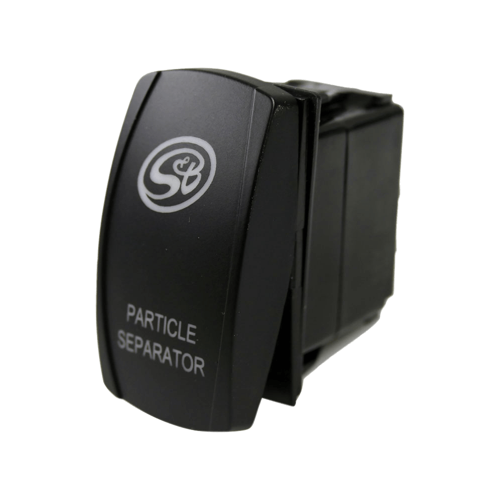 S&B - LED Rocker Switch with S&B Logo for Particle Separator - Demon Performance