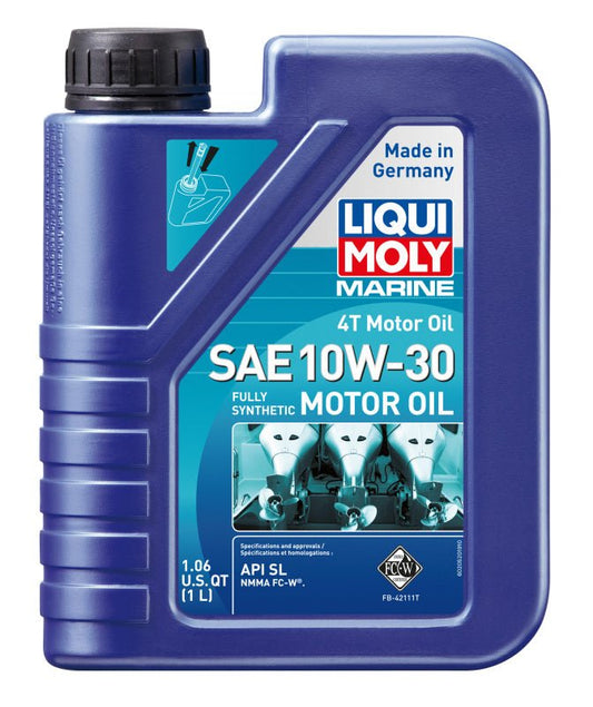 LIQUI MOLY - LIQUI MOLY 1L Marine 4T Motor Oil SAE 10W30 - Demon Performance