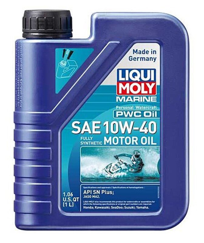 LIQUI MOLY - LIQUI MOLY 1L Marine PWC Motor Oil SAE 10W40 - Demon Performance