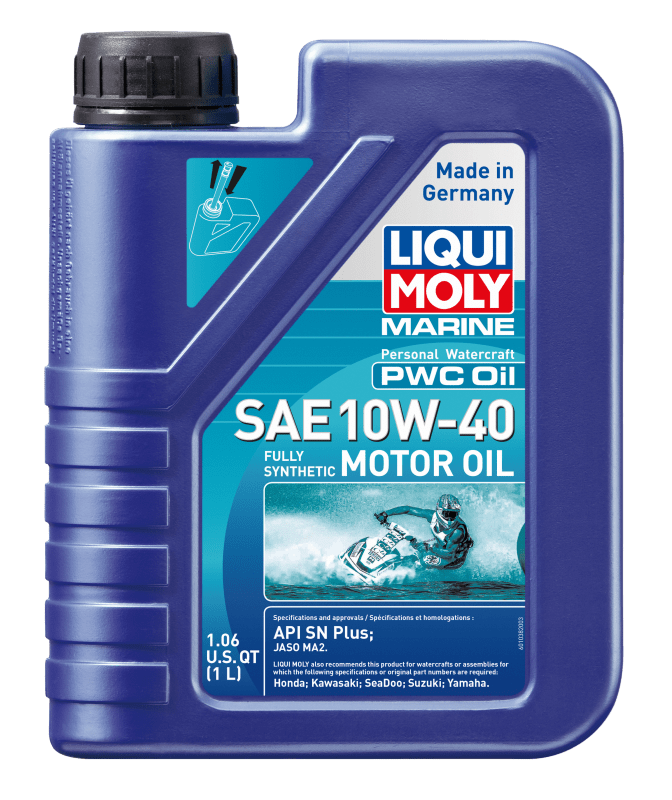 LIQUI MOLY - LIQUI MOLY 1L Marine PWC Motor Oil SAE 10W40 - Demon Performance