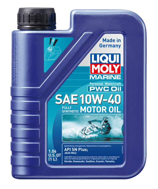 LIQUI MOLY - LIQUI MOLY 1L Marine PWC Motor Oil SAE 10W40 - Demon Performance