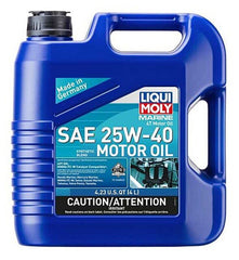 LIQUI MOLY - LIQUI MOLY 4L Marine 4T Motor Oil 25W40 - Demon Performance