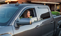 LUND - Lund 19 - 23 Dodge Ram 1500 Crew Cab Ventvisor Elite - Blue Grey (4 Pc.) - Demon Performance