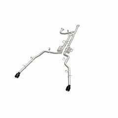 Magnaflow - MagnaFlow 21 - 24 RAM 1500 TRX SPEQ Series Cat - Back Performance Exhaust System w/ Black Chrome Tips - Demon Performance