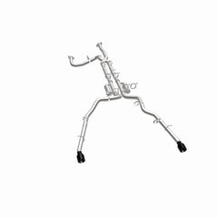 Magnaflow - MagnaFlow 21 - 24 RAM 1500 TRX SPEQ Series Cat - Back Performance Exhaust System w/ Black Chrome Tips - Demon Performance