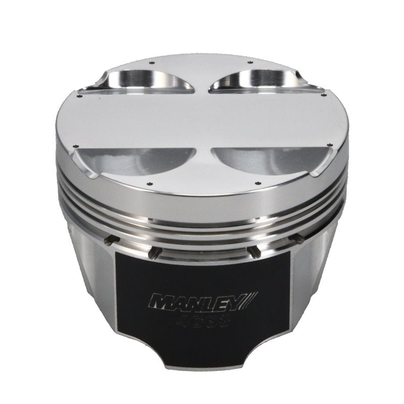Manley Performance - Manley 03 - 06 EVO VIII/IX 85mm STD Bore 8.5:1 (Extreme Duty) Dish Piston Set with Rings - Demon Performance