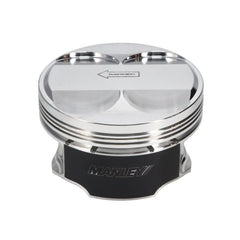 Manley Performance - Manley 03 - 07 Nissan 350Z/ Maxima 81.4mm Stroker 96.5mm +1.0 Bore 11.0:1 Dome Piston Set w/Rings - Demon Performance