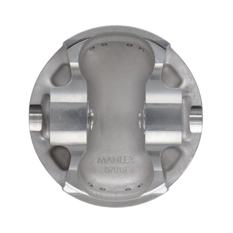 Manley Performance - Manley 04+ Subaru WRX/STI EH257 99.55mm Bore +.05mm Size 8.5:1 Dish Piston Set - Demon Performance